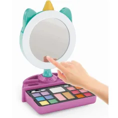 Crazy Chic: Specchio per trucco con unicorno luminoso - Clementoni immagine 2