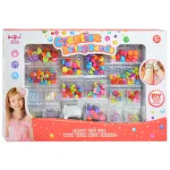 Creative StringBeads: Set di perline per creare gioielli con oltre 200 perline colorate e ciondolo