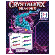 CrystaLynx: portachiavi con draghi da collezione - Spin Master