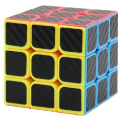 Cube World: Cubo magico con motivo in carbonio 3x3 immagine 2
