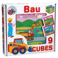 Cubi da costruzione fiabeschi da 9 pezzi