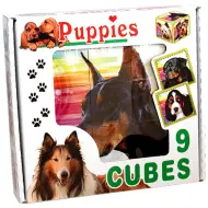 Cubo magico con cani 9 pezzi