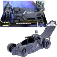DC Batman: Action figure di Batman da 30 cm e veicolo Batmobile - Spin Master