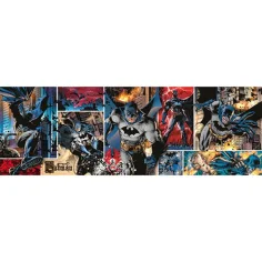 DC Comics: Batman in azione puzzle panoramico 1000 pezzi - Clementoni immagine 2