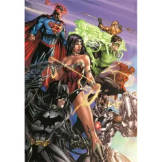 DC Comics: La Lega della Giustizia puzzle compatto da 1000 pezzi 50x70cm - Clementoni immagine 2