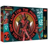 Deadpool Caos, risate e katana puzzle da 1000 pezzi Premium plus quality - Trefl