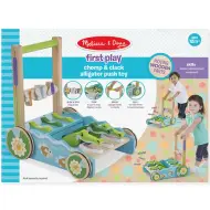 Deambulatore in legno a forma di coccodrillo - Melissa &amp; Doug