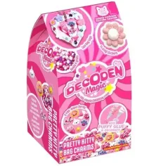 Decoden Magic - Decorazione magica: ciondolo per borsa a tema gatto
