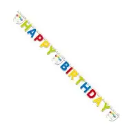 Decorazione con la scritta "Buon Compleanno"