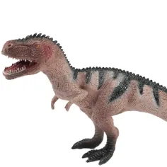 Dino World: Figura di dinosauro Giganotosaurus di 16 cm, riccamente dettagliata, in confezione regalo. immagine 2