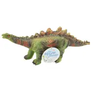 Dino World: Figura di dinosauro Stegosauro in vinile con suono, imbottitura in cotone, 35 cm