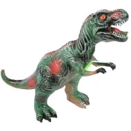 Dino World: Figura di dinosauro T-REX in vinile con suono, imbottitura in cotone, 35 cm