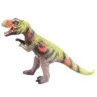 Dino World: Figura di dinosauro Tyrannosaurus Rex in vinile con suono, imbottitura in cotone, 35 cm