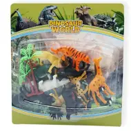 Dino World: Set di figure di animali selvatici