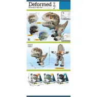 Dinosauro guerriero trasformabile in diverse varianti