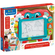 Disegna e impara: lavagna interattiva cancellabile con suoni - Clementoni Baby