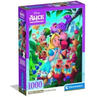 Disney+ - Alice nel Paese delle Meraviglie puzzle da 1000 pezzi con poster - Clementoni