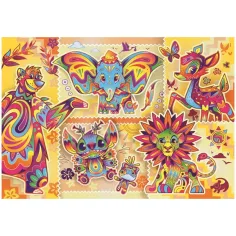 Disney+ - Personaggi classici puzzle da 1000 pezzi con poster - Clementoni immagine 2