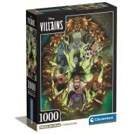 Disney+ - Villains puzzle da 1000 pezzi con poster - Clementoni