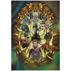 Disney+ - Villains puzzle da 1000 pezzi con poster - Clementoni immagine 2
