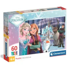 Disney Frozen Super Color puzzle da 60 pezzi - Clementoni