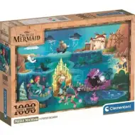 Disney La Sirenetta mappa puzzle da 1000 pezzi con poster - Clementoni