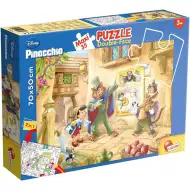 Disney Pinocchio 2 in 1 maxi puzzle da 35 pezzi e libro da colorare 70x50 cm - Lisciani