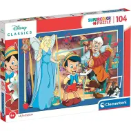 Disney+Pinocchio puzzle Super da 104 pezzi - Clementoni