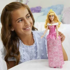 Disney Principesse: Bambola Principessa Aurora Splendente - Mattel immagine 4