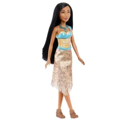 Disney Principesse: Bambola scintillante principessa Pocahontas - Mattel immagine 2