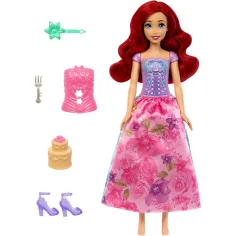 Disney Principesse: Magica Sorpresa Bambola Ariel - Mattel immagine 2