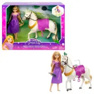 Disney Principesse Rapunzel e Maximus figure - Mattel