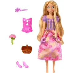 Disney Principesse: Sorpresa Magica Rapunzel bambola - Mattel immagine 2