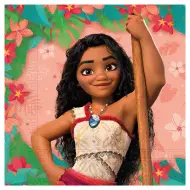 Disney Principesse Vaiana 2 confezione di tovaglioli a 2 strati da 20 pezzi