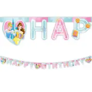 Disney+Principesse striscione per festa di compleanno "Buon Compleanno"