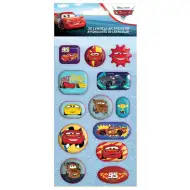 Disney: Set di 13 adesivi olografici 3D di Cars