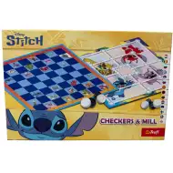 Disney Stitch: Dama e mulino gioco da tavolo - Trefl
