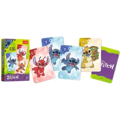 Disney: Stitch Gioco di Carte Fekete Péter - Trefl immagine 2