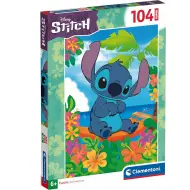 Disney+Stitch in vacanza 104 pezzi Super puzzle - Clementoni