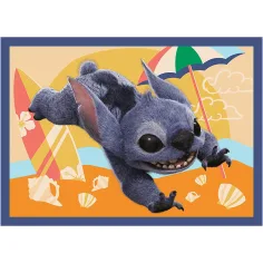 Disney: Stitch in vacanza 4 in 1 puzzle - Trefl immagine 5