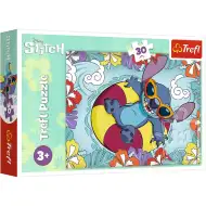 Disney+Stitch si gode la vacanza puzzle da 30 pezzi - Trefl