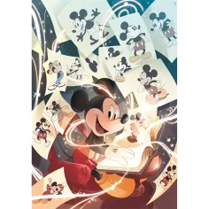 Disney: Topolino classico puzzle 1000 pezzi Compact 50x70cm - Clementoni immagine 2
