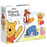 Disney: Winnie the Pooh e amici 4 in 1 puzzle set - Clementoni