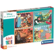 Disney classici 4 in 1 Supercolor puzzle - Clementoni