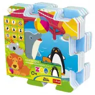 Divertimento allo zoo puzzle in spugna - Trefl