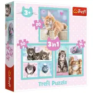 Dolci micetti 3 in 1 puzzle - Trefl
