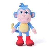 Dora l’esploratrice - Peluche di Boots la scimmietta, 20 cm - Spin Master