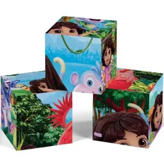 Dora l’esploratrice cubi puzzle 12 pezzi - Clementoni immagine 4
