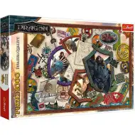 Dragon Trainer - Premium Puzzle da 1000 pezzi - Trefl