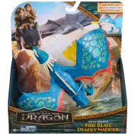 Dragon Trainer: Azione figura del drago Scivolafuoco Fire Blast - Spin Master